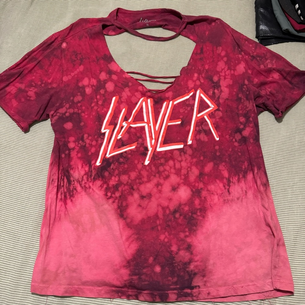 Slayer band tee sz xl